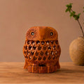 Wise Owl – Handcrafted Wooden Owl Décor