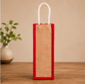 Rustic Jute Bottle Carrier