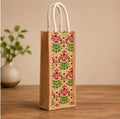 Rustic Jute Bottle Carrier