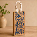Rustic Jute Bottle Carrier